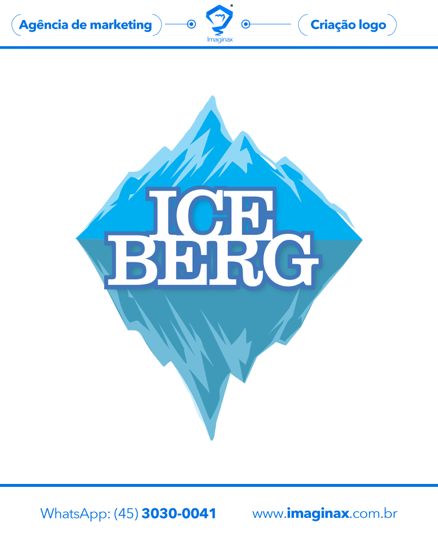 Cliente: Ice Berg <br> Tipo: Logo
