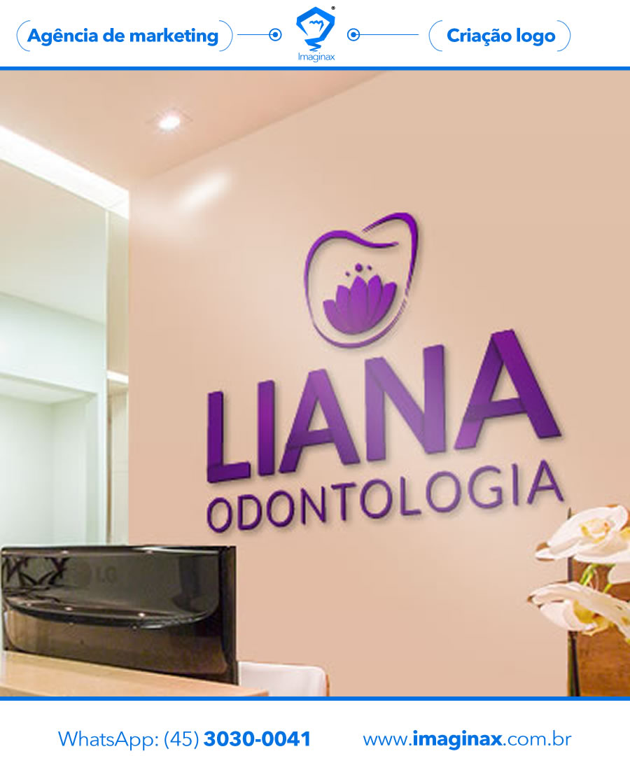 Cliente: Liana Odontologia <br> Tipo: logo